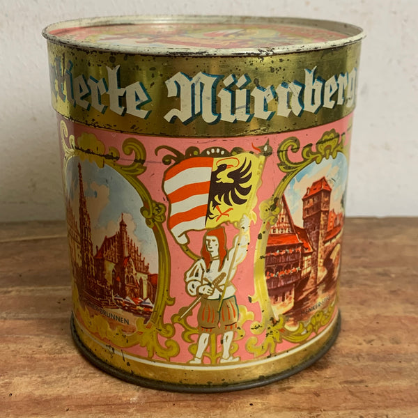 Vintage Blechdose Feine Nürnberger Lebkuchen