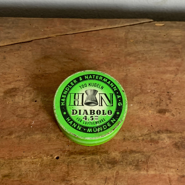 Vintage Blechdose Diabolo für Luftgewehre