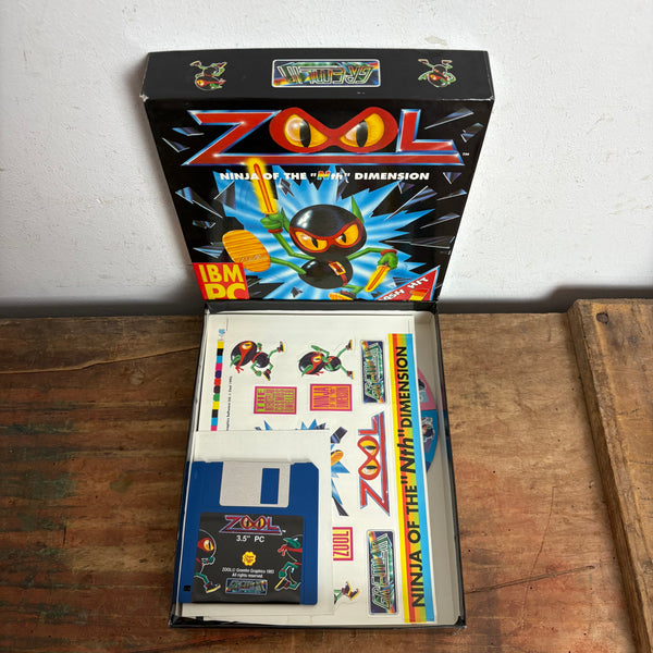 Computerspiels Zool Ninja of the Nth Dimension für IBM PC Amiga Big Box