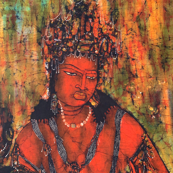 Vintage großer hinduistischer Wandbehang
