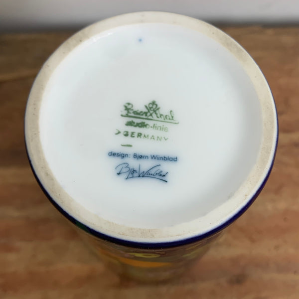 Vintage Porzellan Vase 1001 Nacht von Björn Wiinblad für Rosenthal