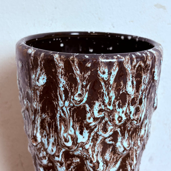 Vintage Fat Lava Keramik Vase von Scheurich 244-22