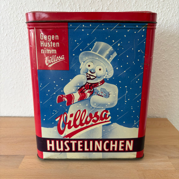 Vintage Blechdose Hustelinchen von Villosa