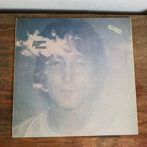 LP Imagine von John Lennon mit Poster