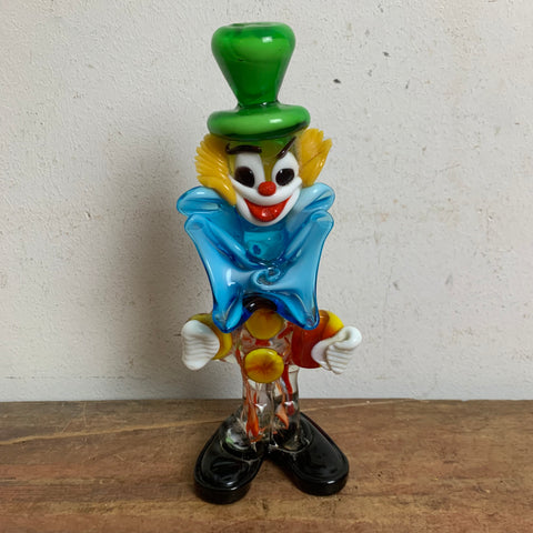 Vintage Murano Glas Skulptur Clown