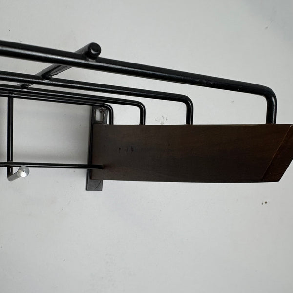 Skandinavische Mid Century Garderobe aus Teakholz
