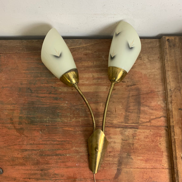 Vintage Mid Century Wandlampe