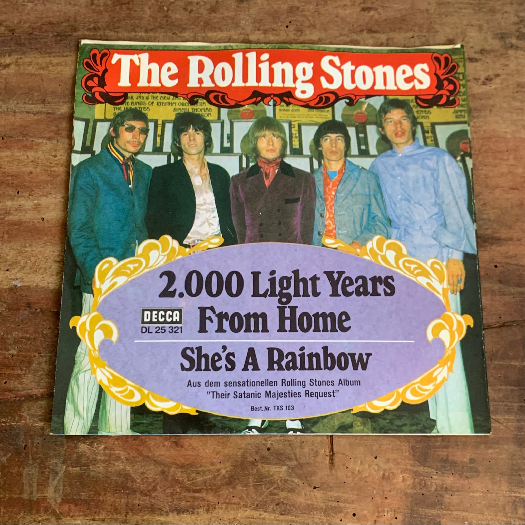 Single 2.000 Light Years From Home The Rolling Stones