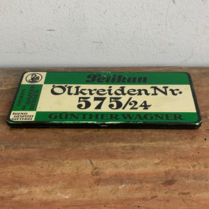 Vintage Blechdose Ölkreide No.
575/24 von Pelikan