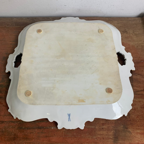 Große Prunkplatte von Meissen