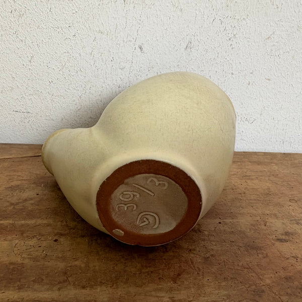 Vintage Mid Century Studio Keramik Vase von Fritz van Daalen 39/3