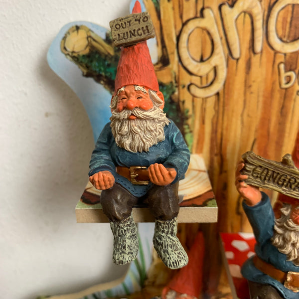 6 Gnome isms by Enesco