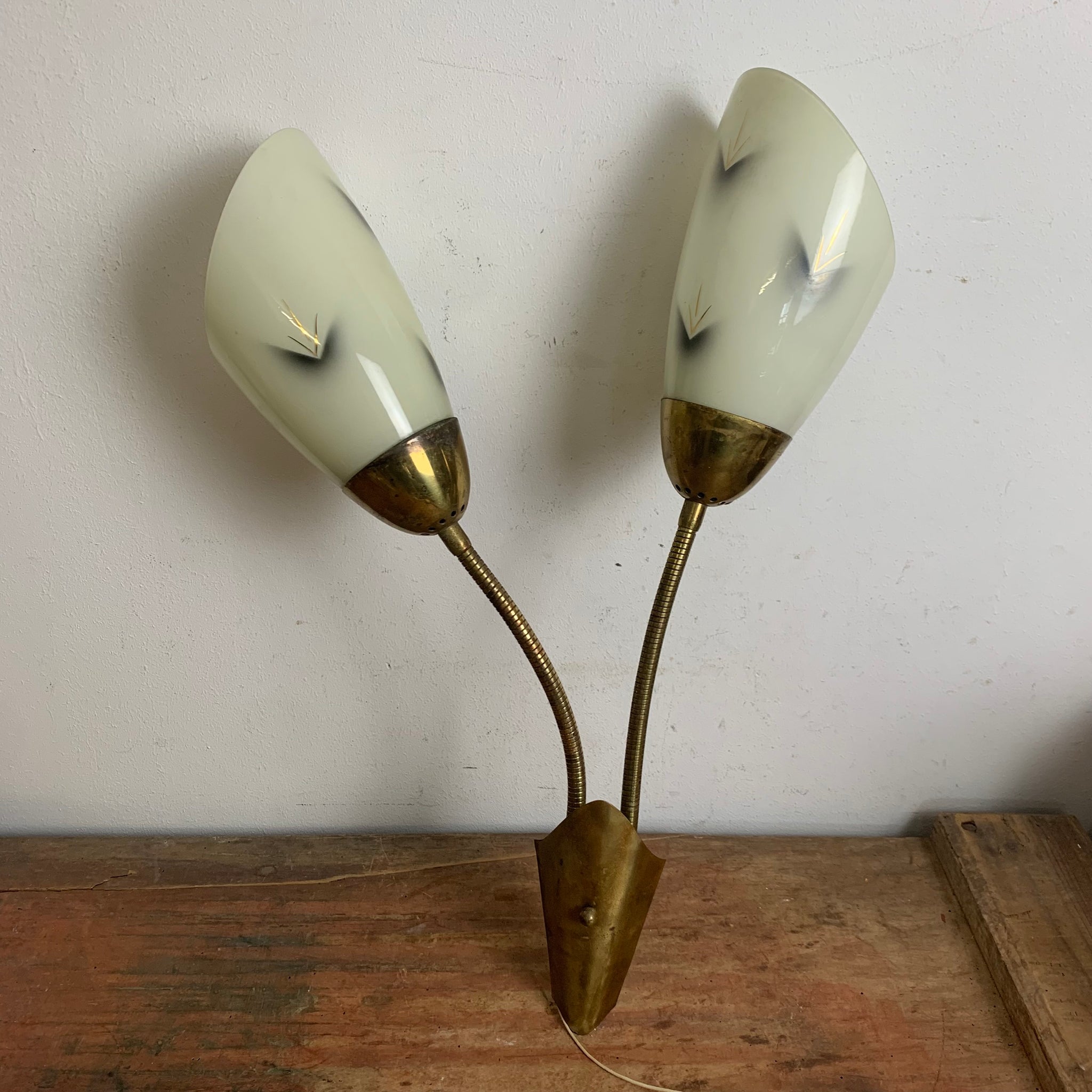 Vintage Mid Century Wandlampe