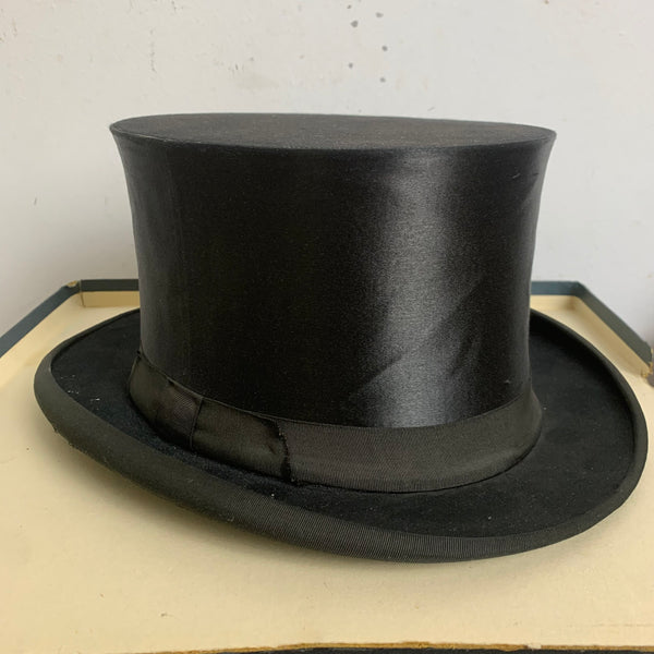 Antiker Chapeau Claque Zylinder von Dallüge