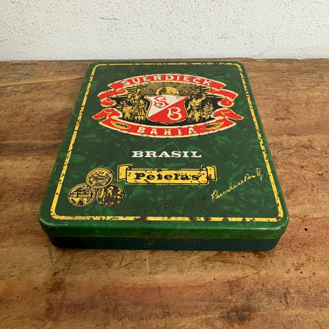 Vintage Blechdose Suerdieck Bahia Brasil Zigaretten