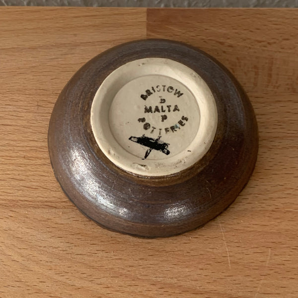 Vintage Malta Keramik Schale Danny Cremona