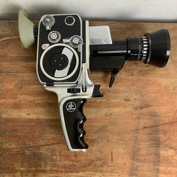 Vintage Paillard Bolex P1 8mm Movie Camera 8-40mm Zoom