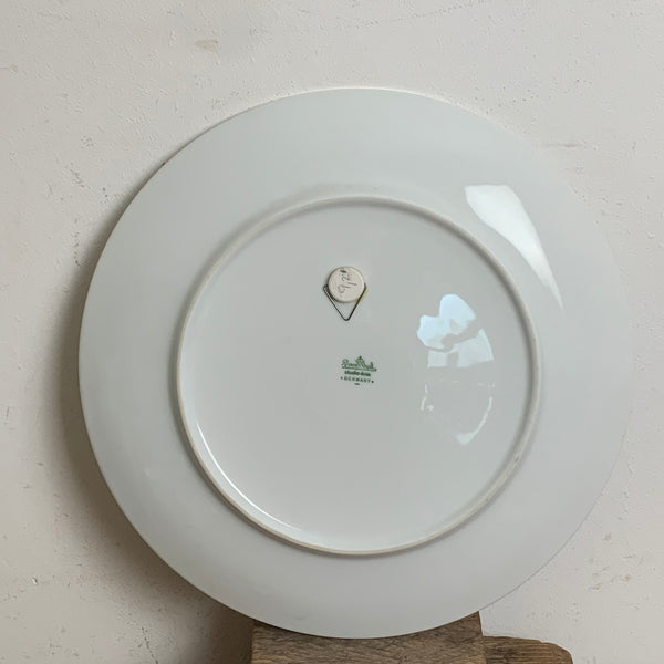 Vintage Künstler Teller von Wolf Bauer für Rosenthal