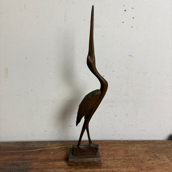 Mid Century Deko Kranich