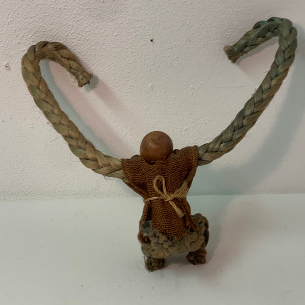 Vintage großer Holzaffe im Kay Bojesen Stil