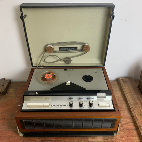 Vintage Tonbandgerät Schaub Lorenz SL 100