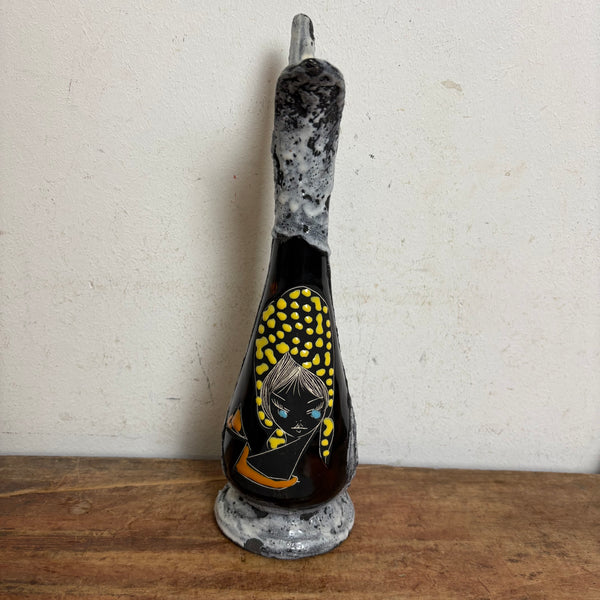 Mid Century Design Lava Vase von Melior