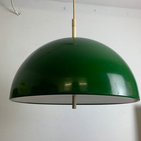 Vintage Space Age Deckenlampe aus Metall von Staff