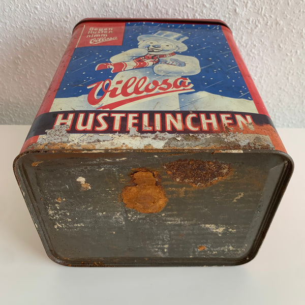 Vintage Blechdose Hustelinchen von Villosa