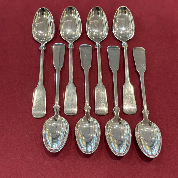 8 Dessertlöffel Alt-Spaten 800er Silber von Robbe und Berking