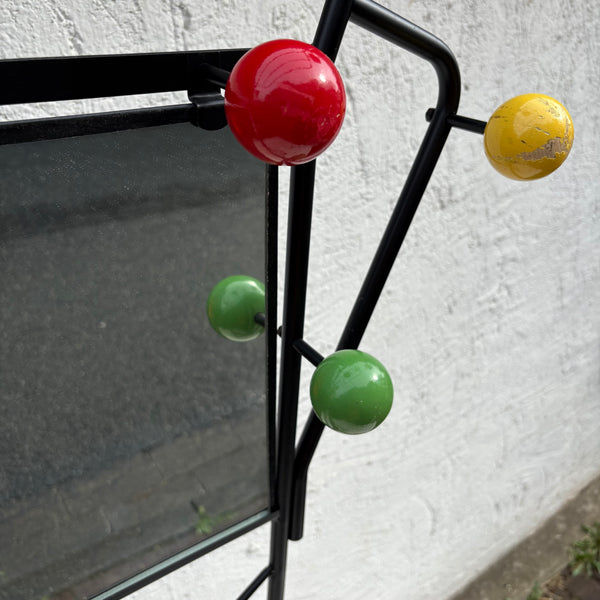 Vintage Mid Century Atomic Wand Garderobe von Roger Feraud