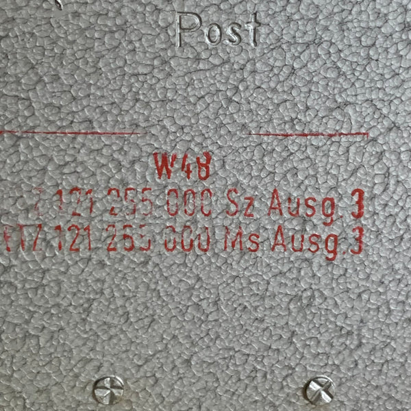 Vintage Wählscheiben Telefon W48 in weiß elfenbein