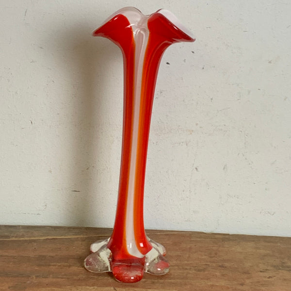 Opaline Florence Vase Vetreria Barieri