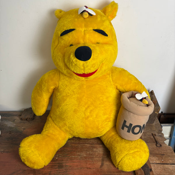 Vintage Winnie the Pooh Bär XL Plüsch Figur
