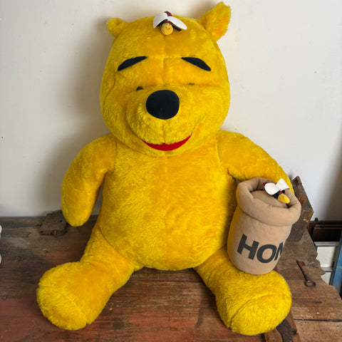 Vintage Winnie the Pooh Bär XL Plüsch Figur