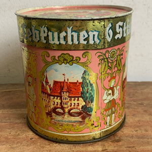 Vintage Blechdose Feine Nürnberger Lebkuchen