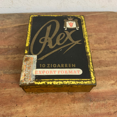 Vintage Zigaretten Blechdose Rex