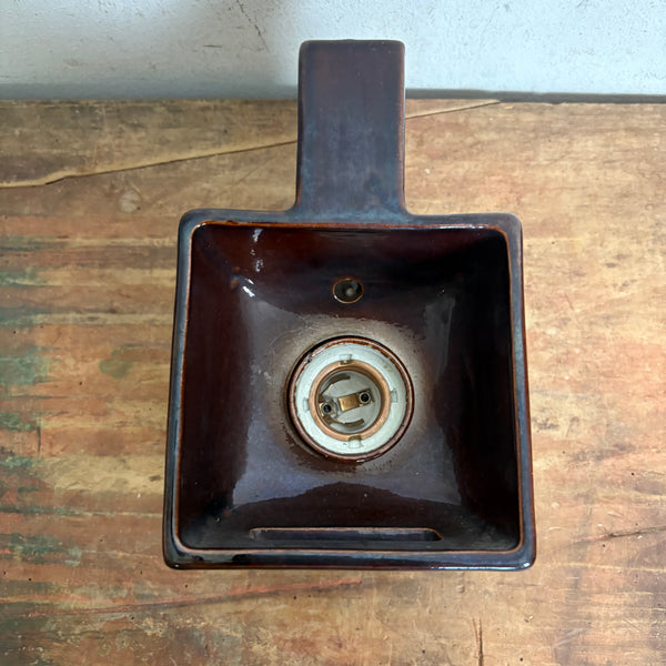 Vintage Keramik Wand Lampen von Traudl Brunnquell für Pan Leuchten