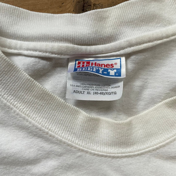 Graphic Tee mit Backprint - Vintage