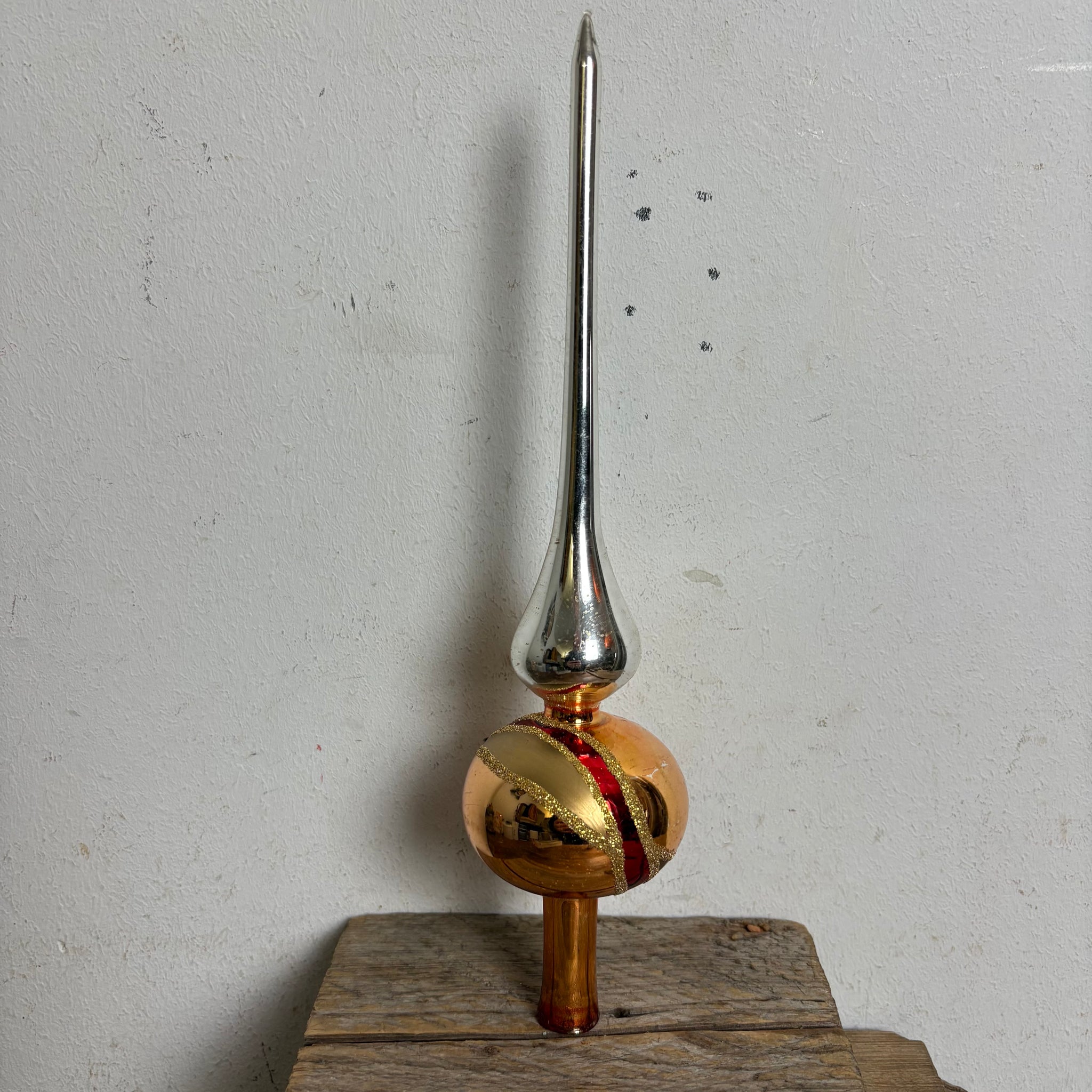 Antiker Weihnachtsbaumschmuck Spitze