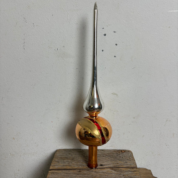 Antiker Weihnachtsbaumschmuck Spitze