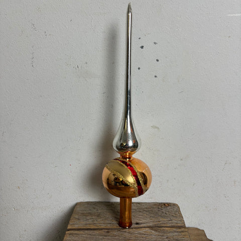 Antiker Weihnachtsbaumschmuck Spitze