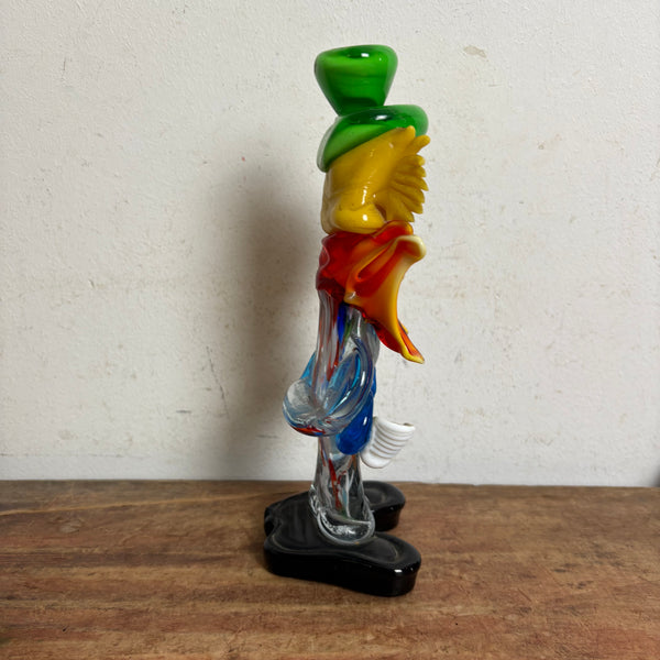 Vintage Murano Glas Skulptur Clown