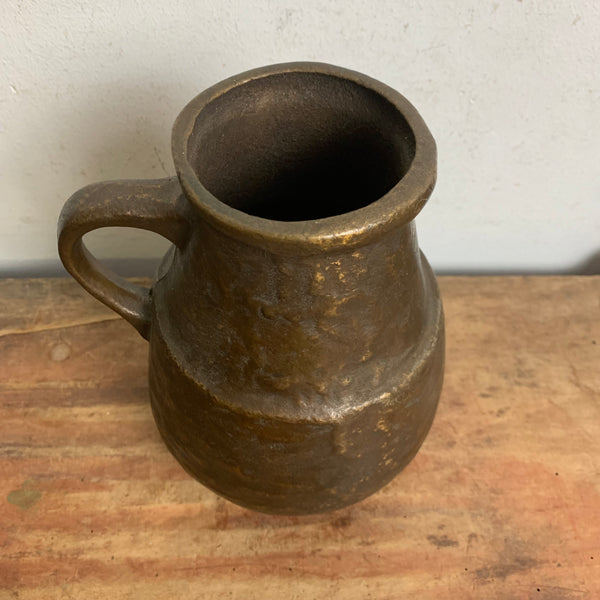 Vintage Design Vase Krug aus Bronze von Horst Dalbeck