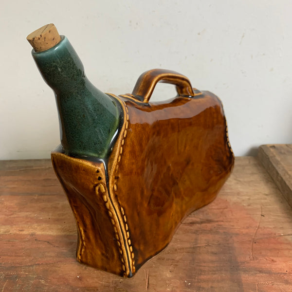 Vintage Flasche Form Aktentasche