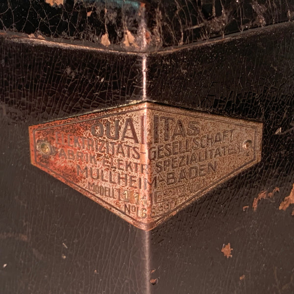 Antiker medizinischer Hochfrequenz Generator Qualitas