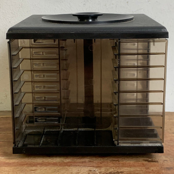 Vintage Kassetten Rondell transparent