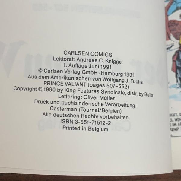 Comic Prinz Eisenherz Band 12 In der neuen Welt