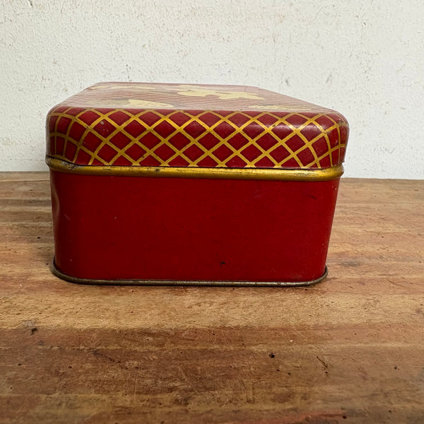 Vintage Blechdose Keksdose von für Eva Grossberg Bahlsen Schmetterlingsdose