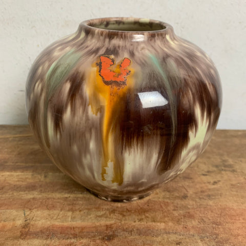 Vintage Mid Century Keramik Vase von Jasba 563-13
