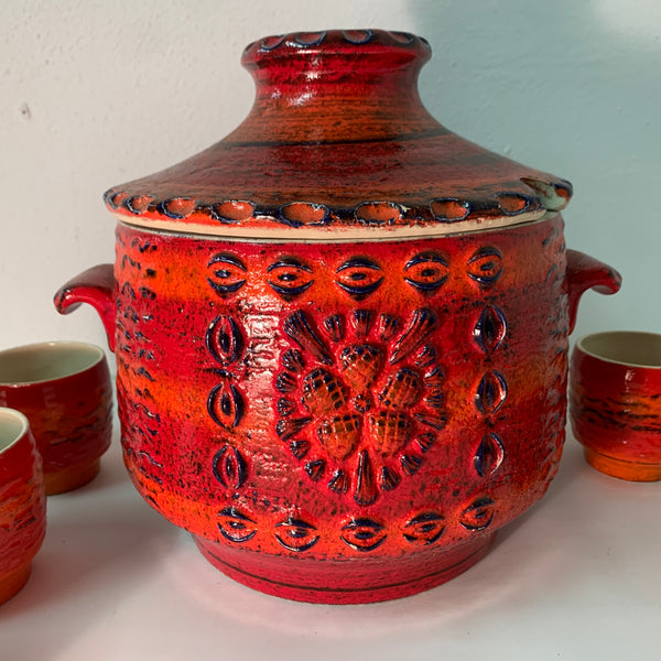 Keramik Bowle Service Dümler und Breiden 870